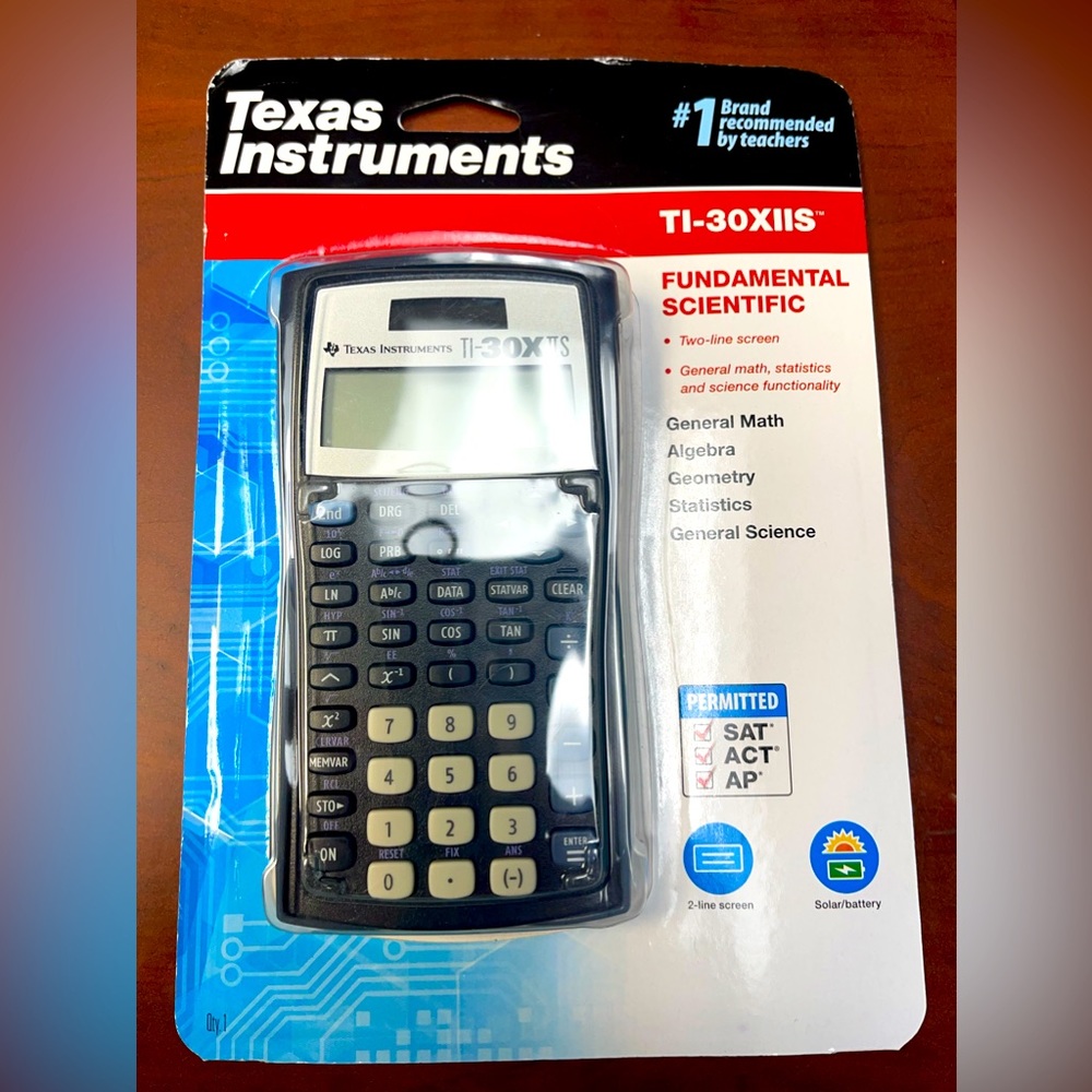 TI-30XIIS™ scientific calculator NIB